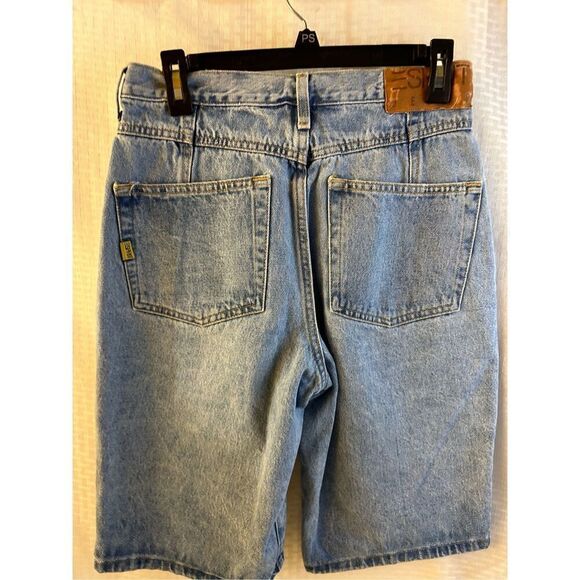 Espirit high rise denim jean shorts USA 13/14 - Picture 4 of 12